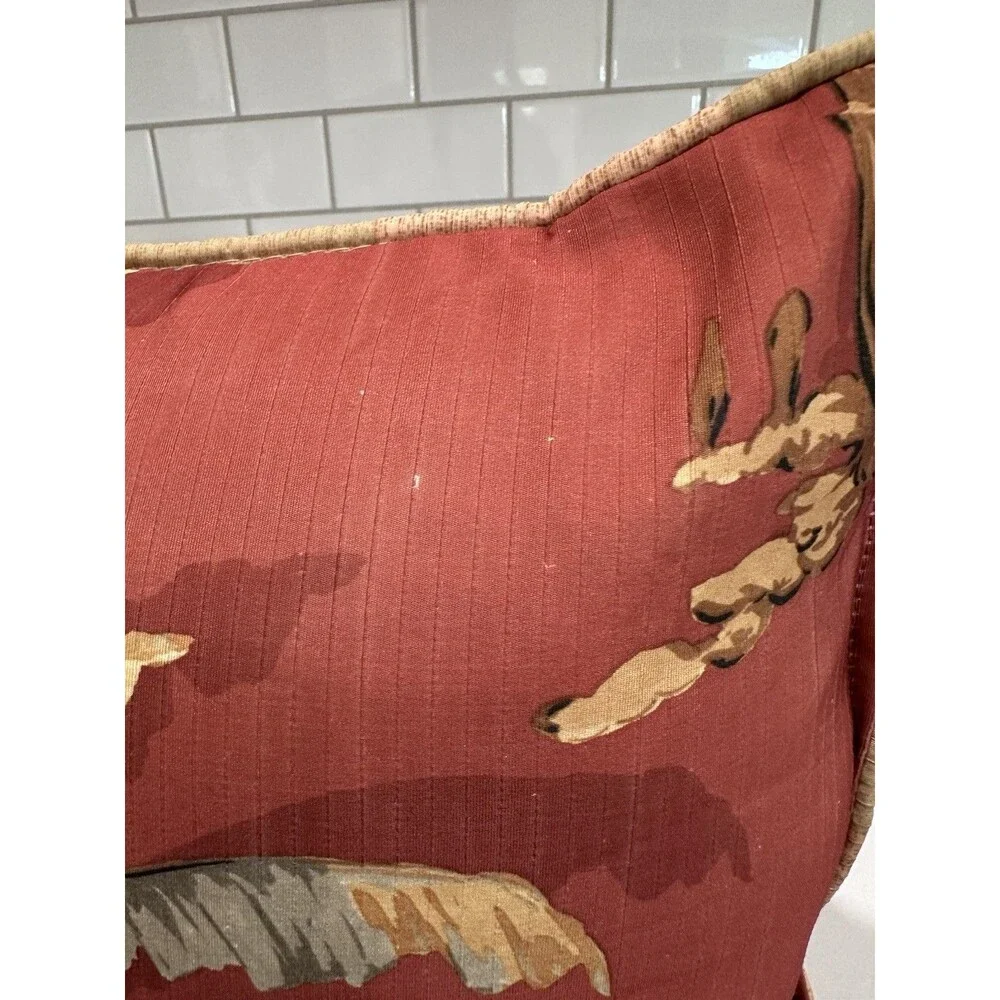 Tropical Botanical Palm Tree Accent Pillow Outdoor Indoor Home Decor